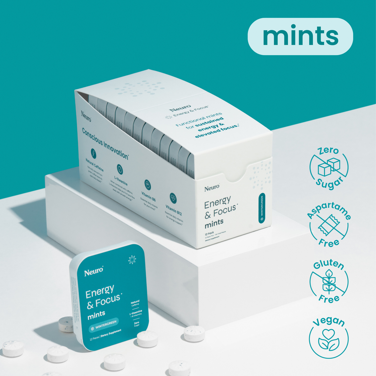 Energy and Focus Mints – Neuro Wholesale (USA)