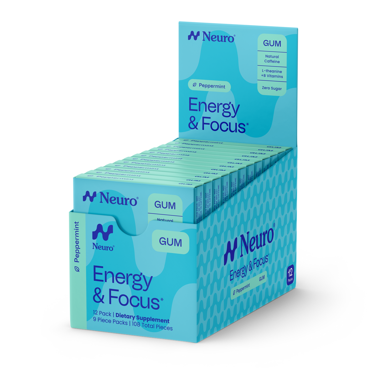 Energy and Focus Gum – Neuro Wholesale (USA)