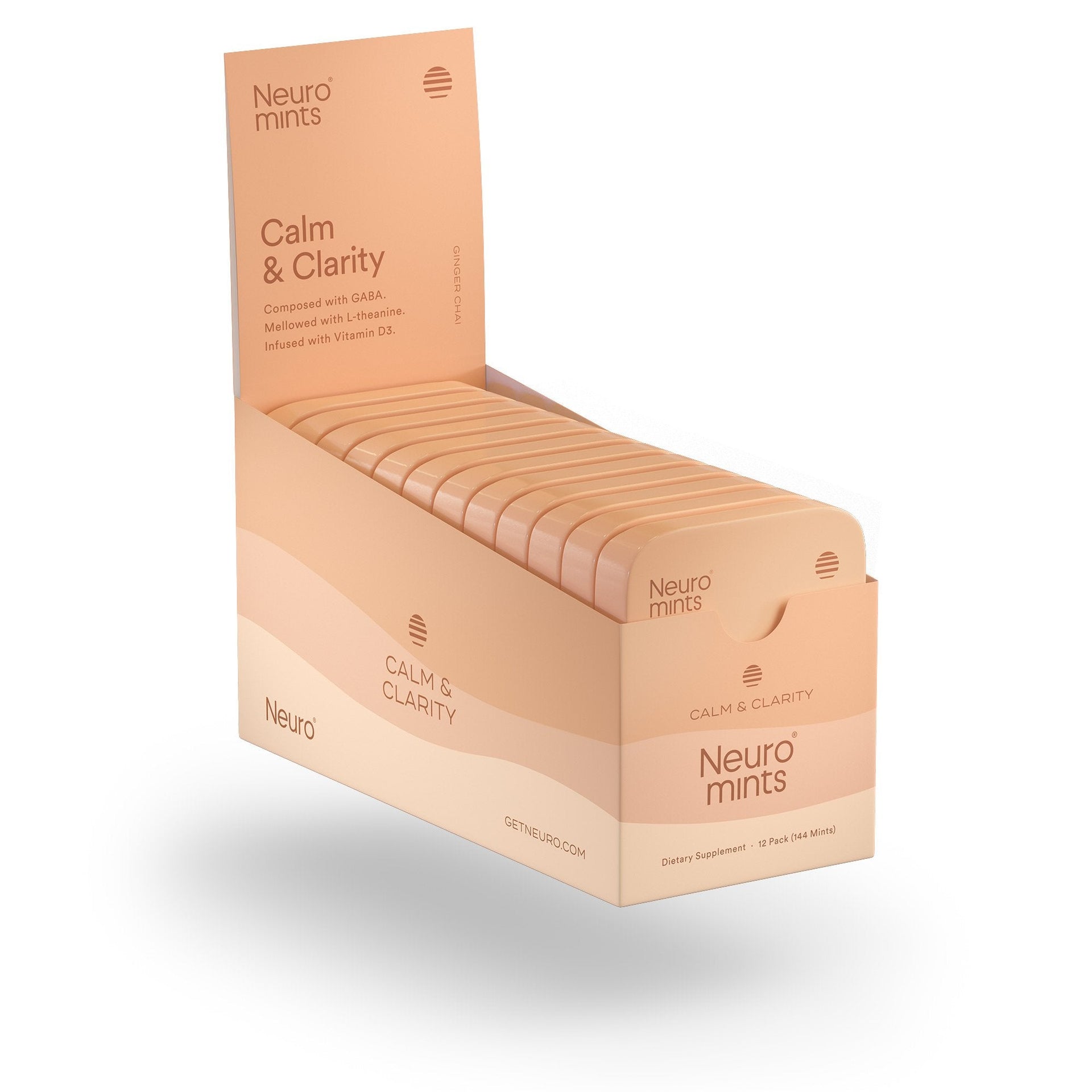 Neuro Mints | GABA + L-theanine + Vitamin D3 | Calm and Clarity Mints ...