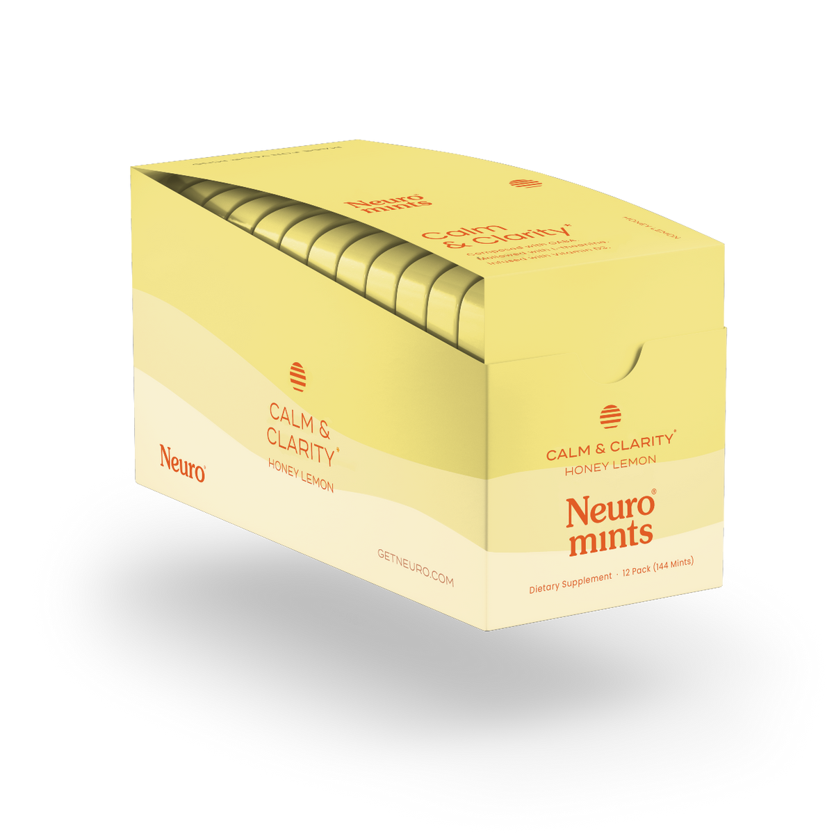 Neuro Mints | GABA + L-theanine + Vitamin D3 | Calm and Clarity